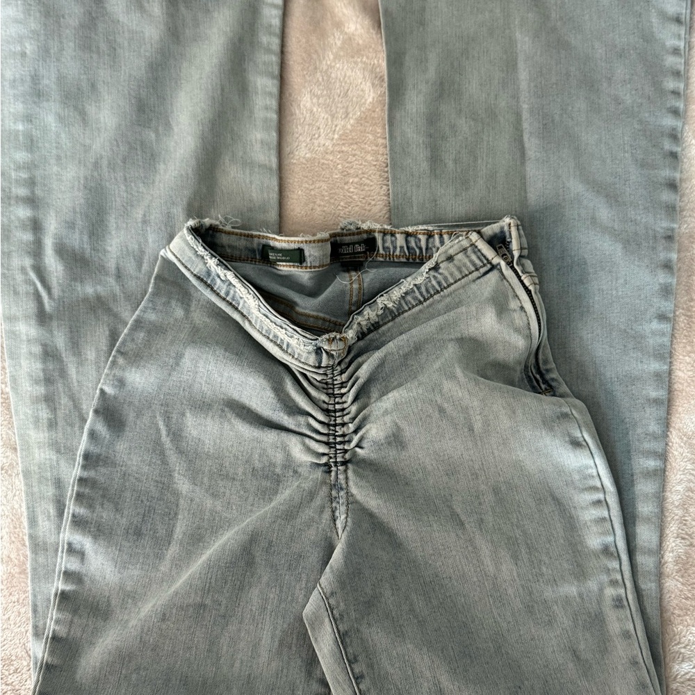 Wild Fable Light Blue Flare & Wide Leg Jeans